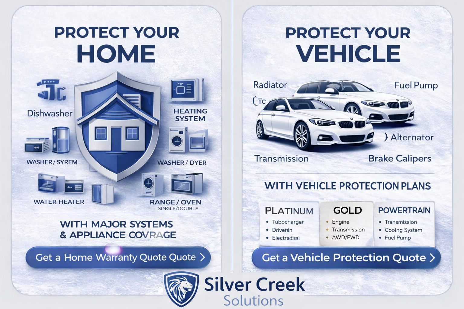 Silver Creek Home and Vehicle Protection Plans